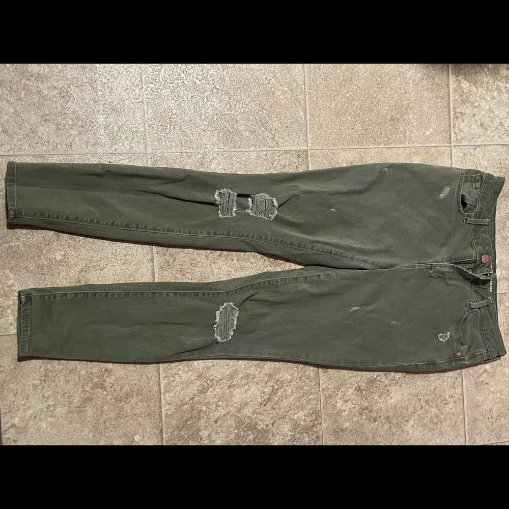 old navy mid rise rockstar jeans